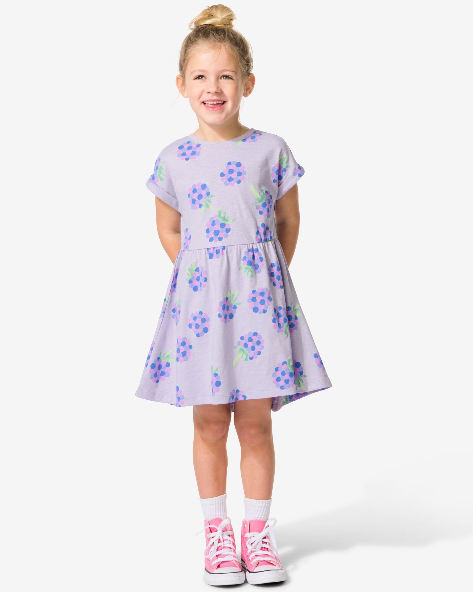 robe enfant m&ucirc;res violet clair - 30857606LIGHTPURPLE - HEMA