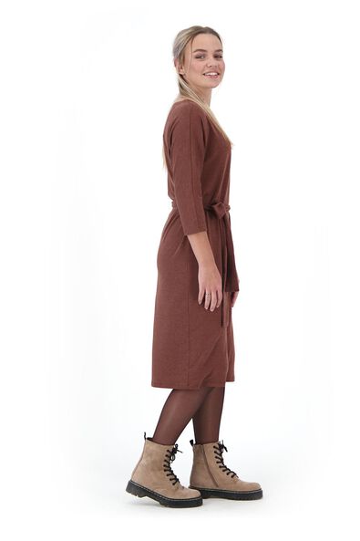 robe femme marron - 1000020966 - HEMA