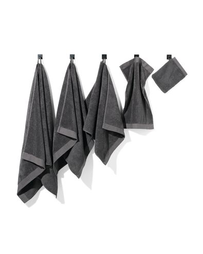 washand - hotel extra zacht - donkergrijs uni - 5220034 - HEMA