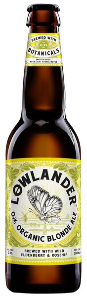 Lowlander Lowlander Organic Blonde Peu Alcoolisée 33cl