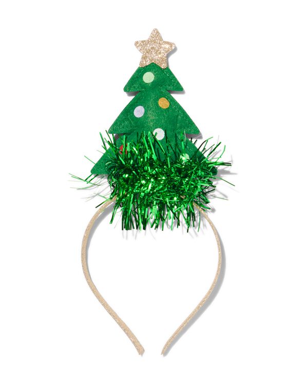 diadeem met kerstboom  - 25240040 - HEMA