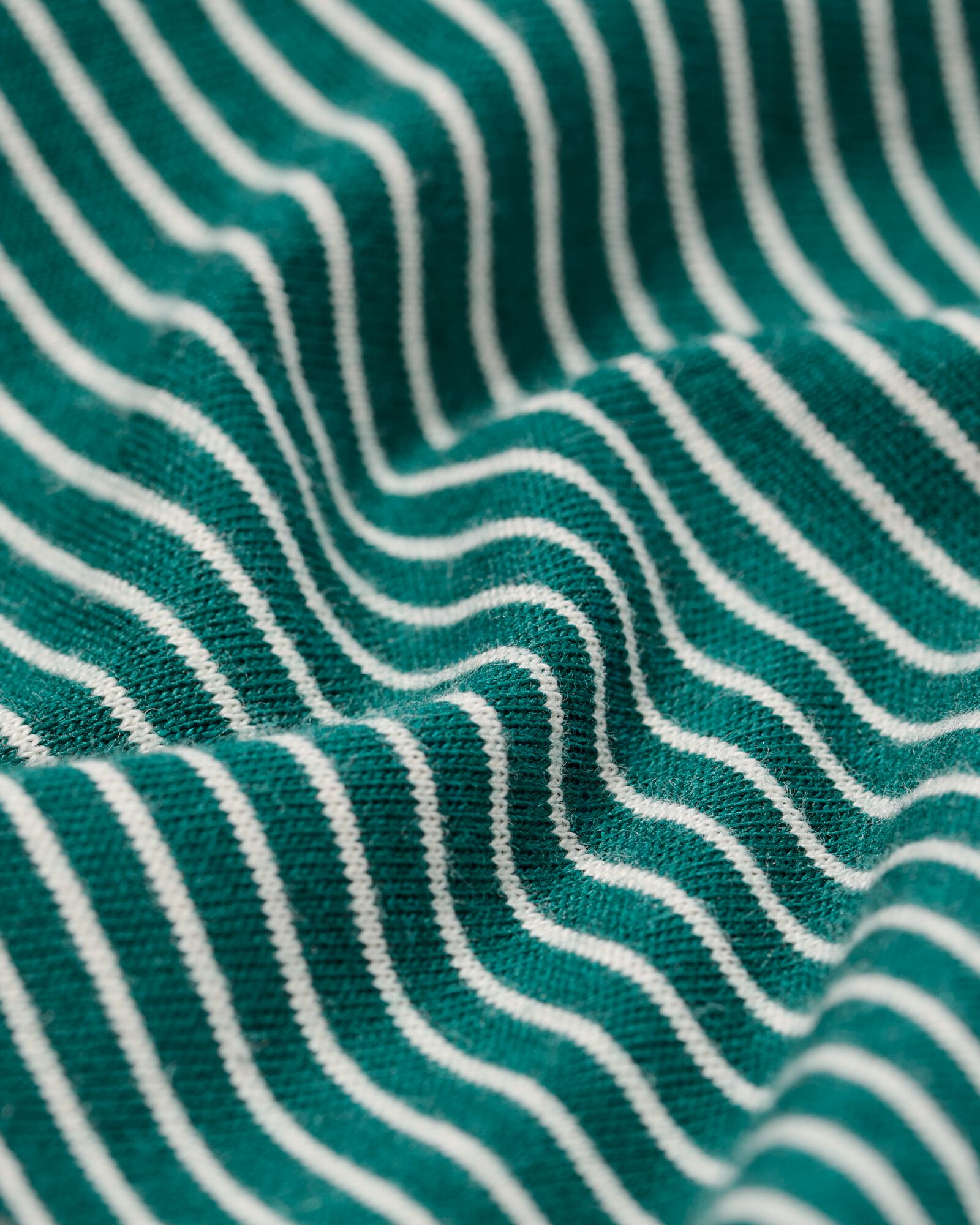 Herren-Kurz-Pyjama, Jersey, gestreift dunkelgr&uuml;n dunkelgr&uuml;n - 23686520DARKGREEN - HEMA