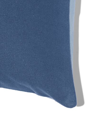 Kissenbezug, Baumwolle, 50 x 50 cm, blau - 7323007 - HEMA