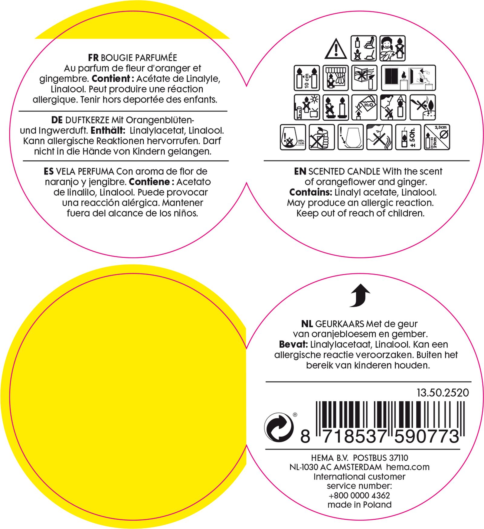 Duftkerze im Glas, &Oslash; 10 x 11 cm, Spice - 13502520 - HEMA