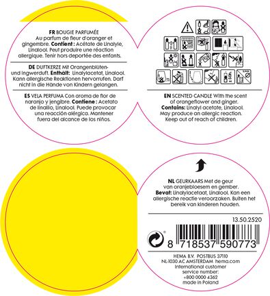 Duftkerze im Glas, &Oslash; 10 x 11 cm, Spice - 13502520 - HEMA