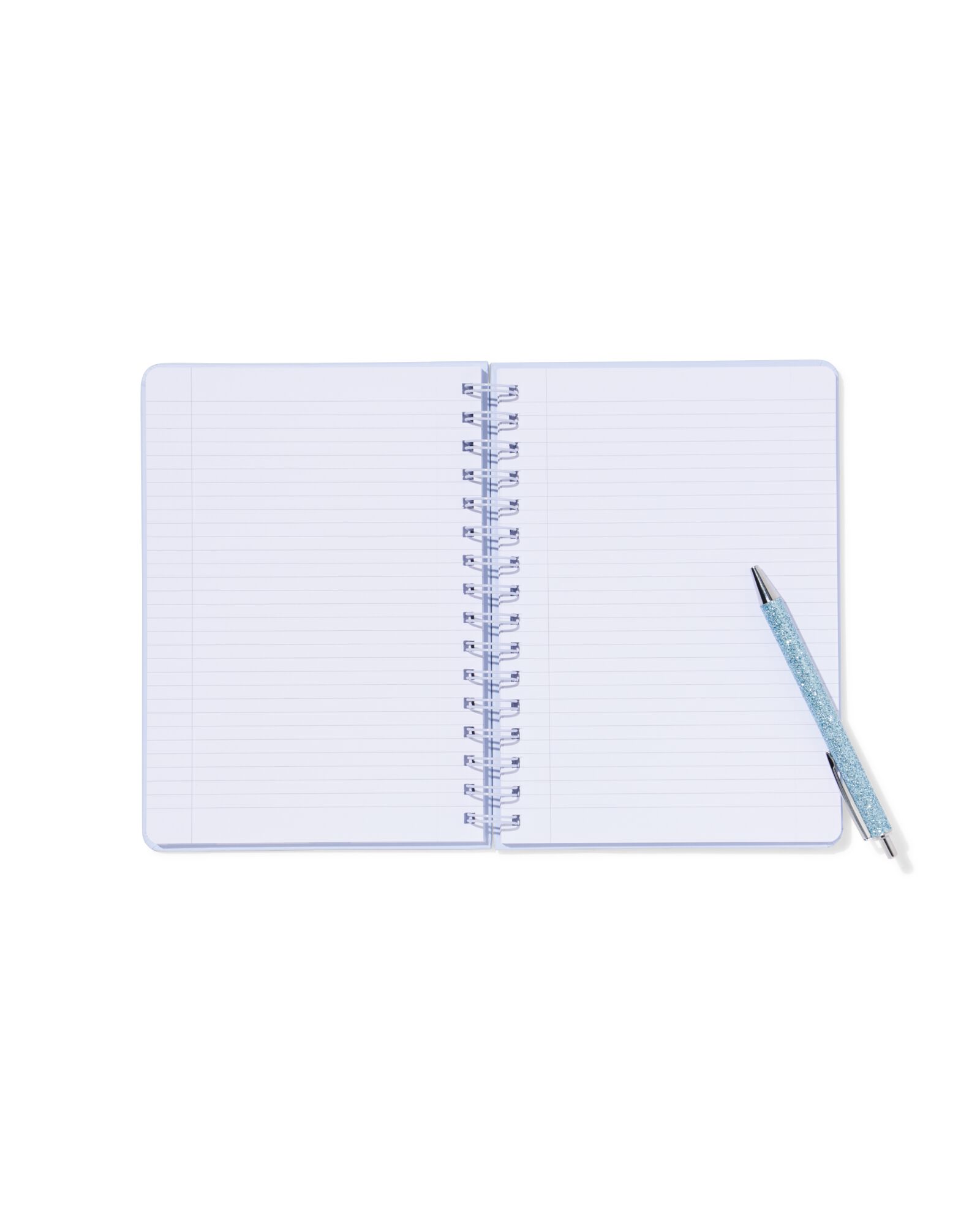 Notizbuch A5 liniert, Blau - 14120125 - HEMA