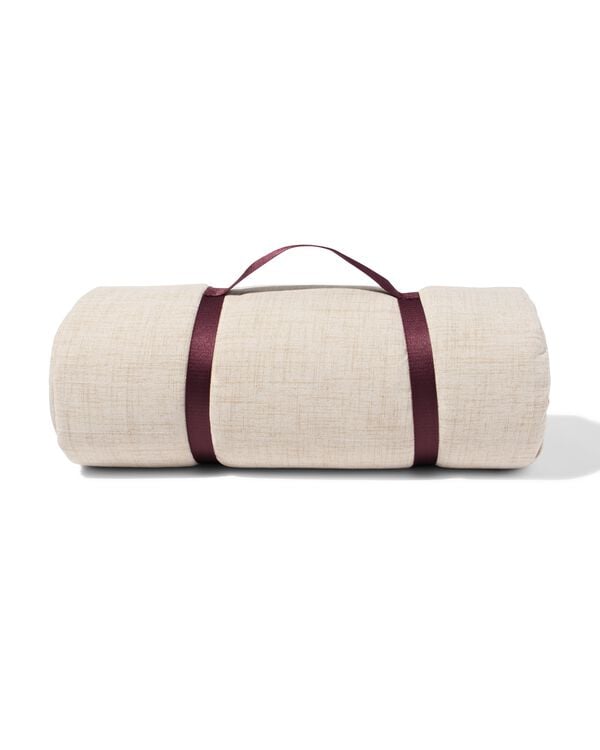 couverture de pique-nique 300x200cm beige - 41800172 - HEMA