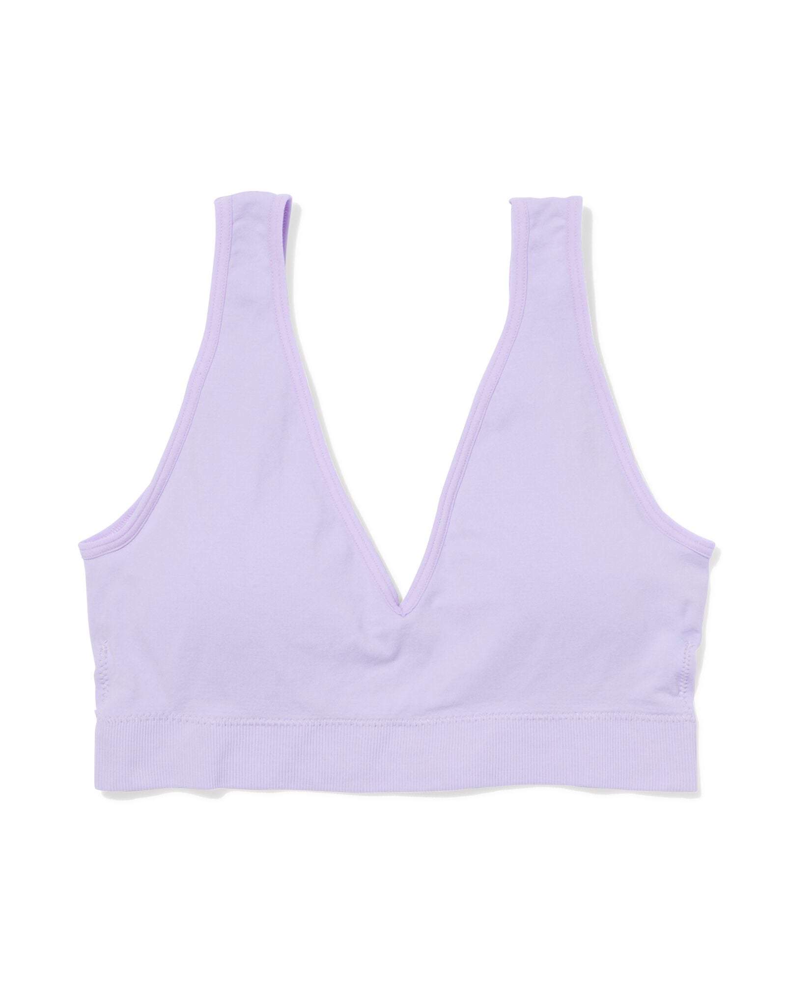haut sans couture et sans armature lavande lavande - 21900142LAVENDER - HEMA