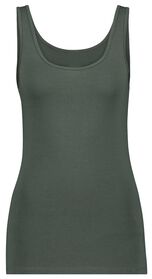 Damen-Hemd, Baumwolle/Elasthan grün grün - 1000028559 - HEMA