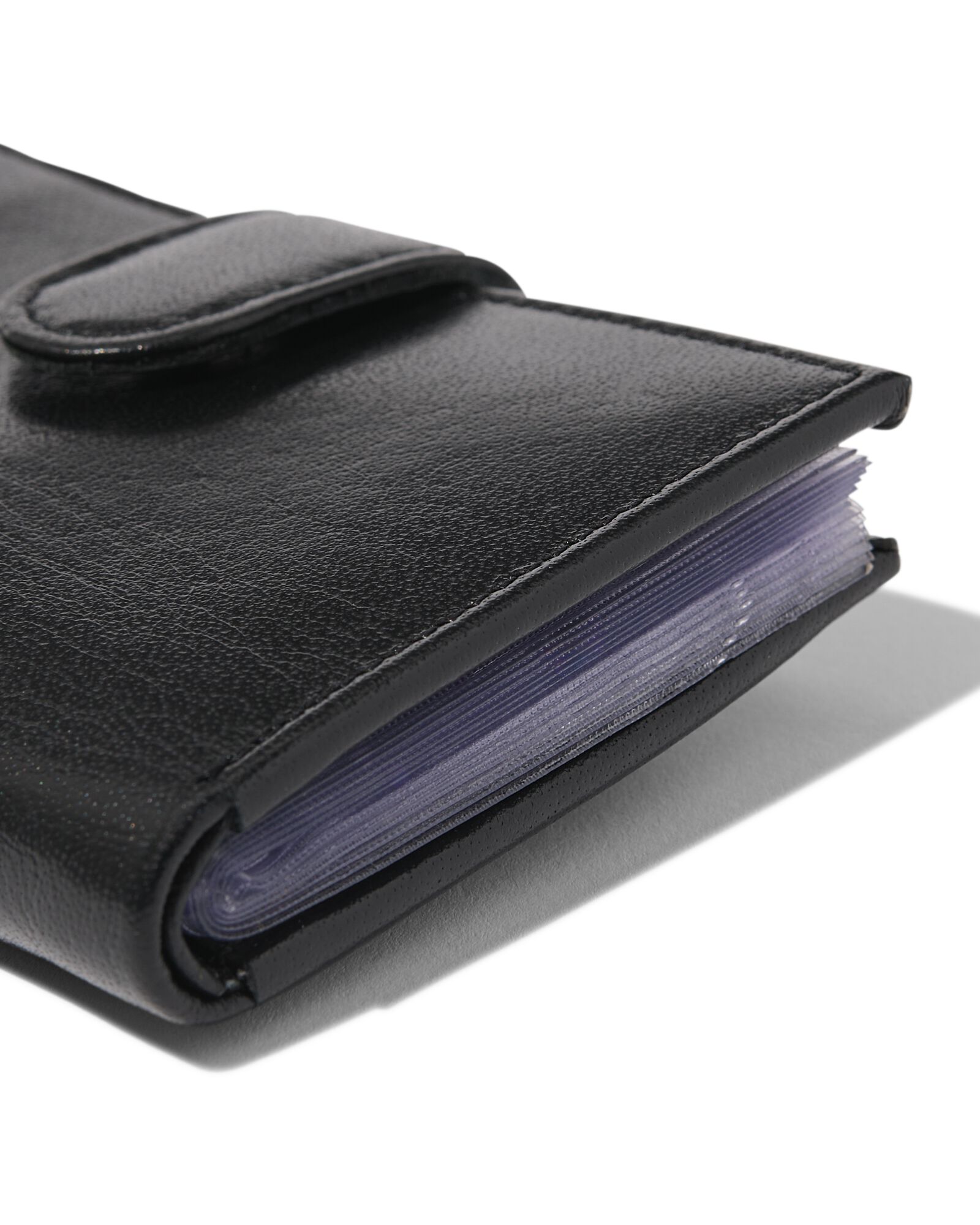 porte-cartes cuir noir - 18150057 - HEMA