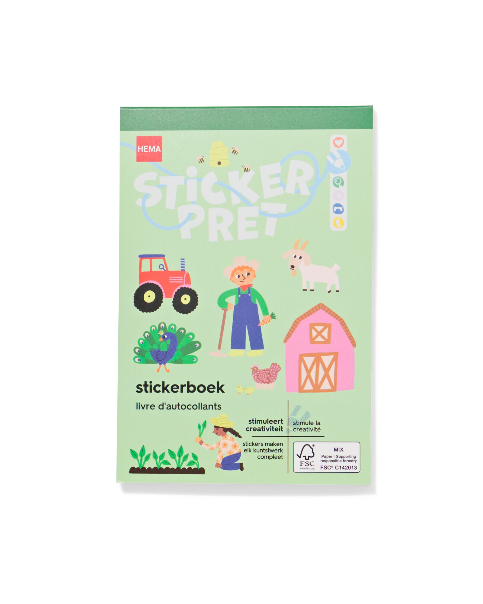 Stickeralbum Bauernhof - 15900194 - HEMA