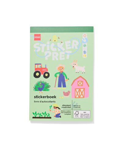 Stickeralbum Bauernhof - 15900194 - HEMA