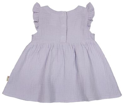 Baby-Kleid, Musselin lila - 1000023569 - HEMA