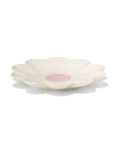 Kuchenteller ⌀ 16 cm, Keramik, Blumenform - 61104513 - HEMA