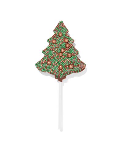 Schoko-Lolli, Vollmilch, Weihnachtsbaum, 25 g - 24572300 - HEMA