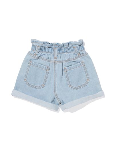Baby-Paperbag-Shorts, Denim jeansfarben jeansfarben - 33049850DENIM - HEMA