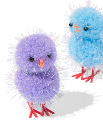 d&eacute;coration de P&acirc;ques poussins paillet&eacute;s - 10 pi&egrave;ces - 25800193 - HEMA