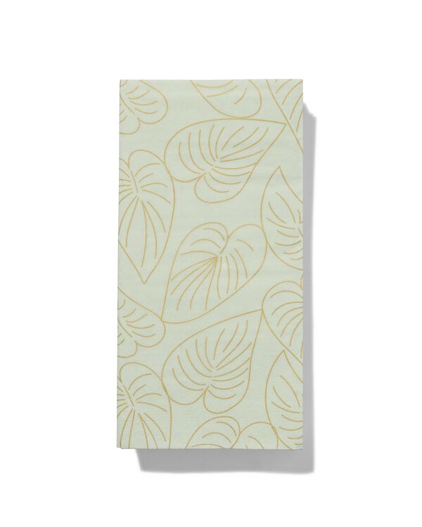 serviettes botanique 40x40cm - lot de 12 - 14250230 - HEMA