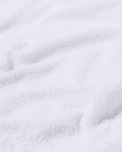 drap-housse tissu &eacute;ponge 140x200 blanc - 5190064 - HEMA