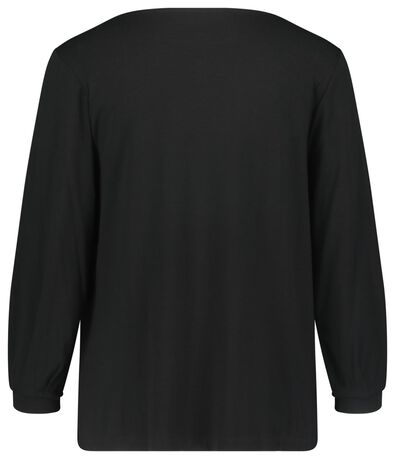 Damen-Shirt schwarz - 1000023468 - HEMA