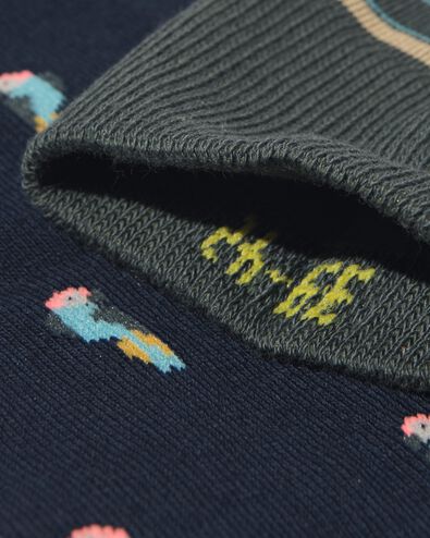 herensokken dieren - 5 paar donkerblauw donkerblauw - 4151005DARKBLUE - HEMA