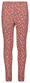 kinder pyjama micro animal roze roze - 1000028987 - HEMA