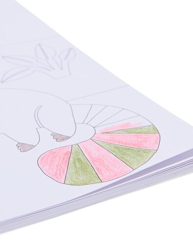 kleurboek A4 bosdier - 15900289 - HEMA