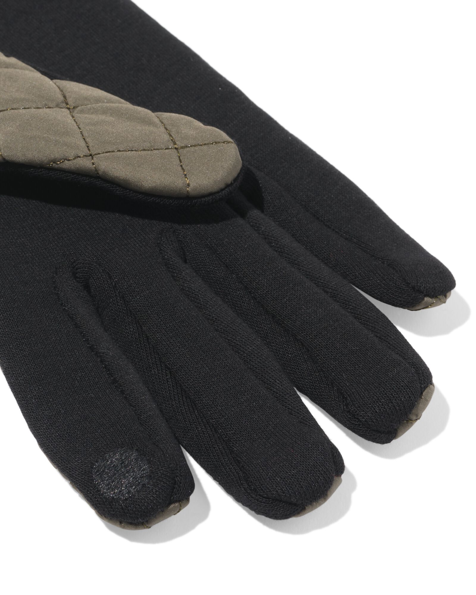dameshandschoenen met touchscreen tip groen donkergroen donkergroen - 16451030DARKGREEN - HEMA