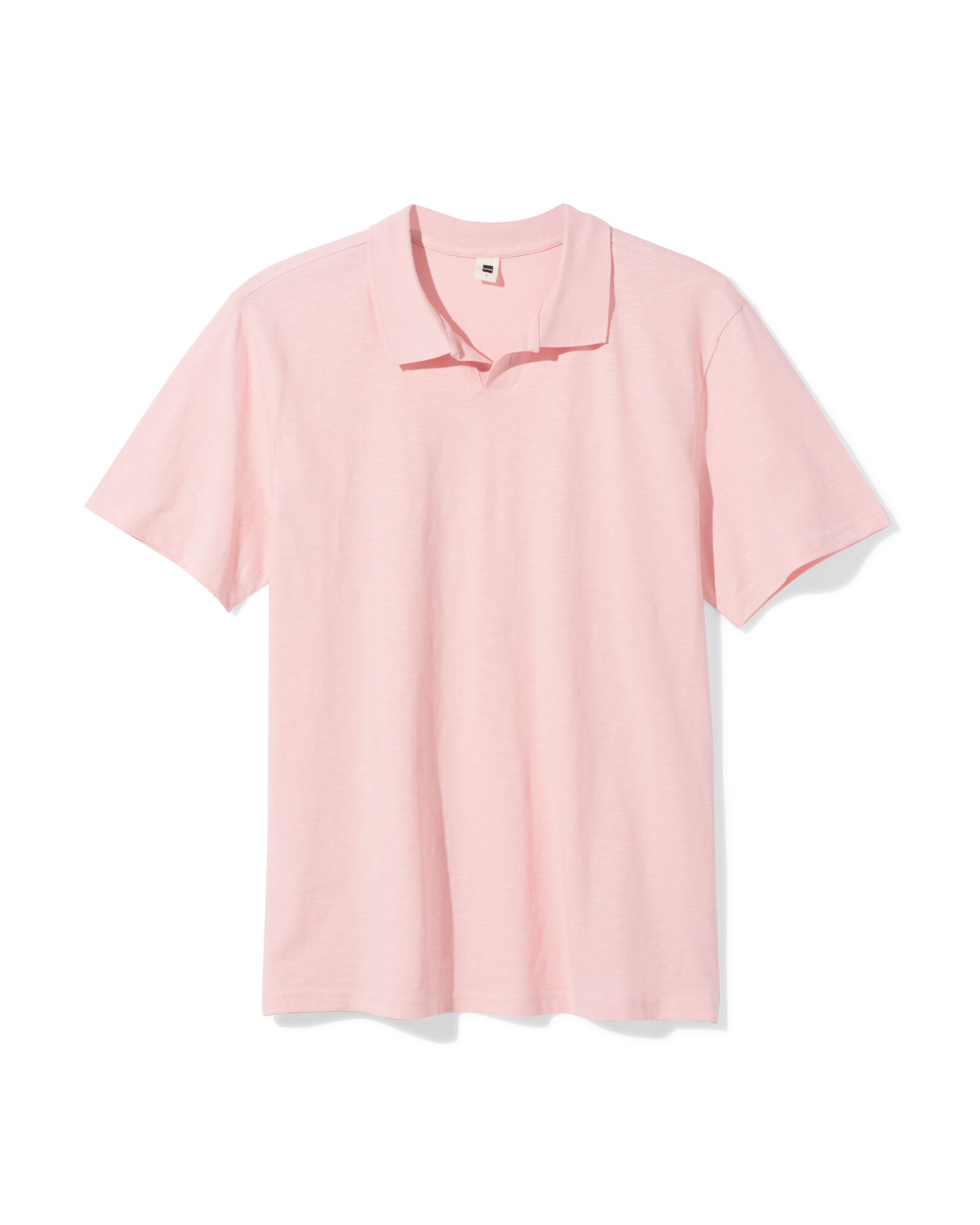 polo homme Jack texture irr&eacute;guli&egrave;re rose p&acirc;le rose p&acirc;le - 2179130LIGHTPINK - HEMA