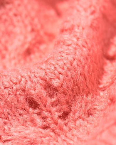 Damen-Pullover Golda, Ajourmuster rosa rosa - 36207570PINK - HEMA