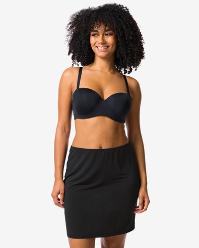 dames onderrok zwart zwart - 1000024286 - HEMA