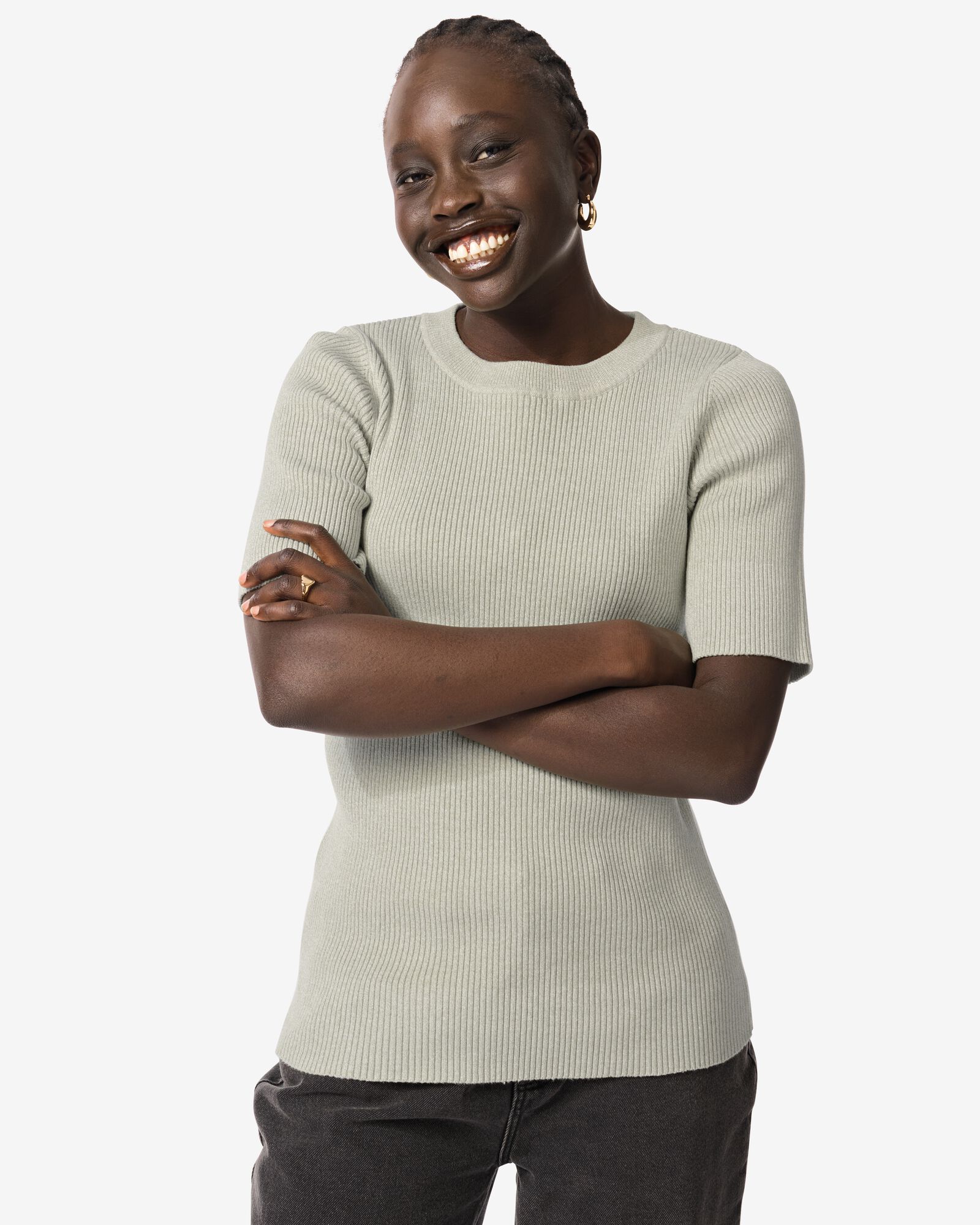 pull femme Louisa vert - 36259585GREEN - HEMA