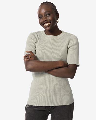 pull femme Louisa vert - 36259585GREEN - HEMA