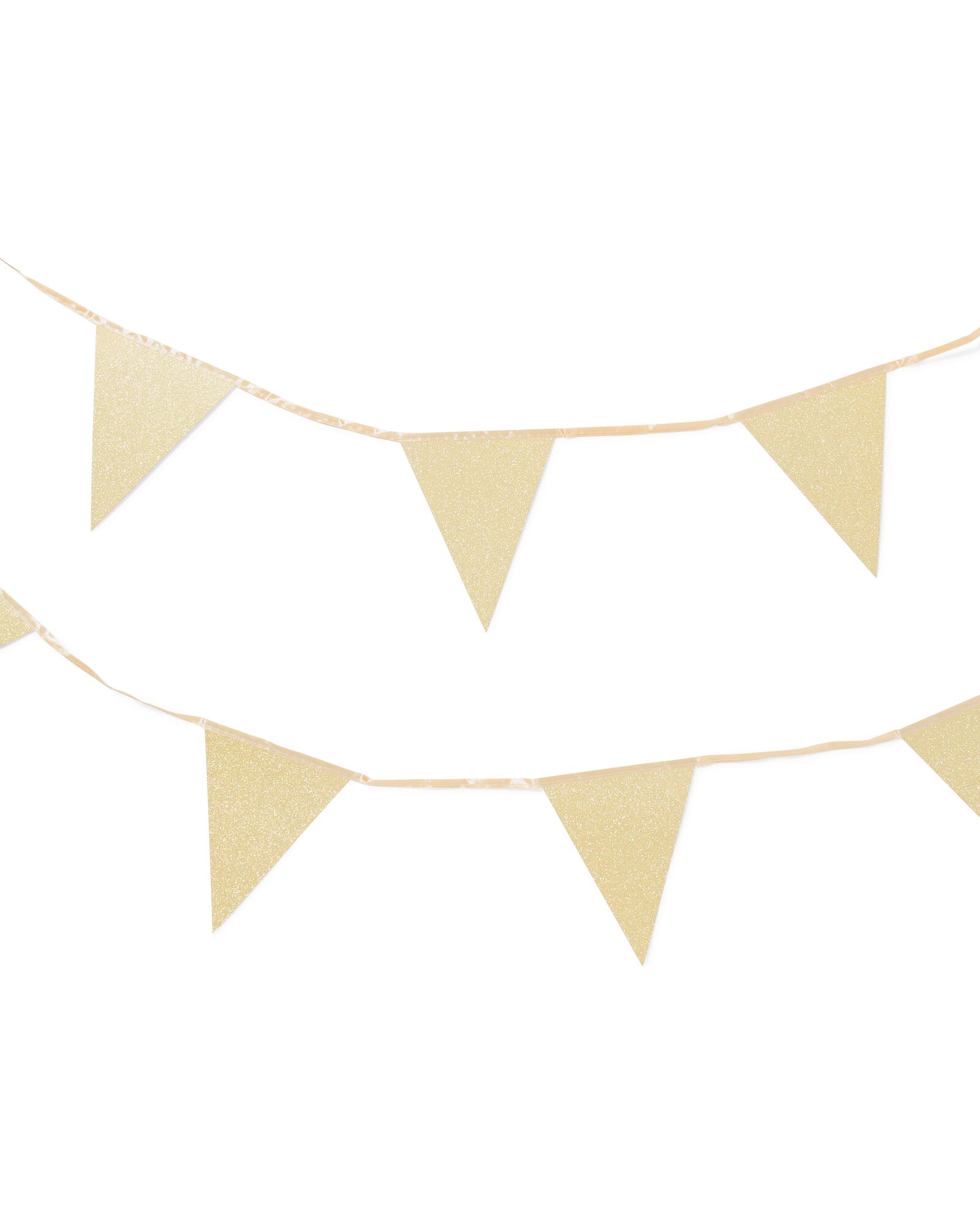 vlaggenlijn karton goud 4m - 14280215 - HEMA