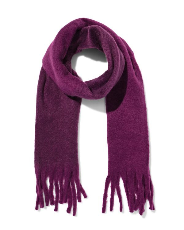 &eacute;charpe femme 35 x 200 cm violet - 16451069 - HEMA