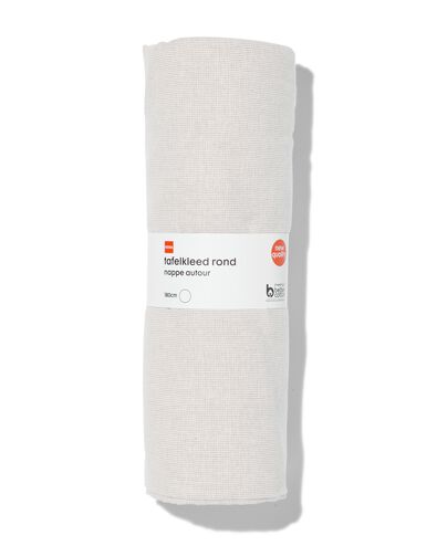 nappe grise coton chambray &Oslash;180cm - 5310110 - HEMA