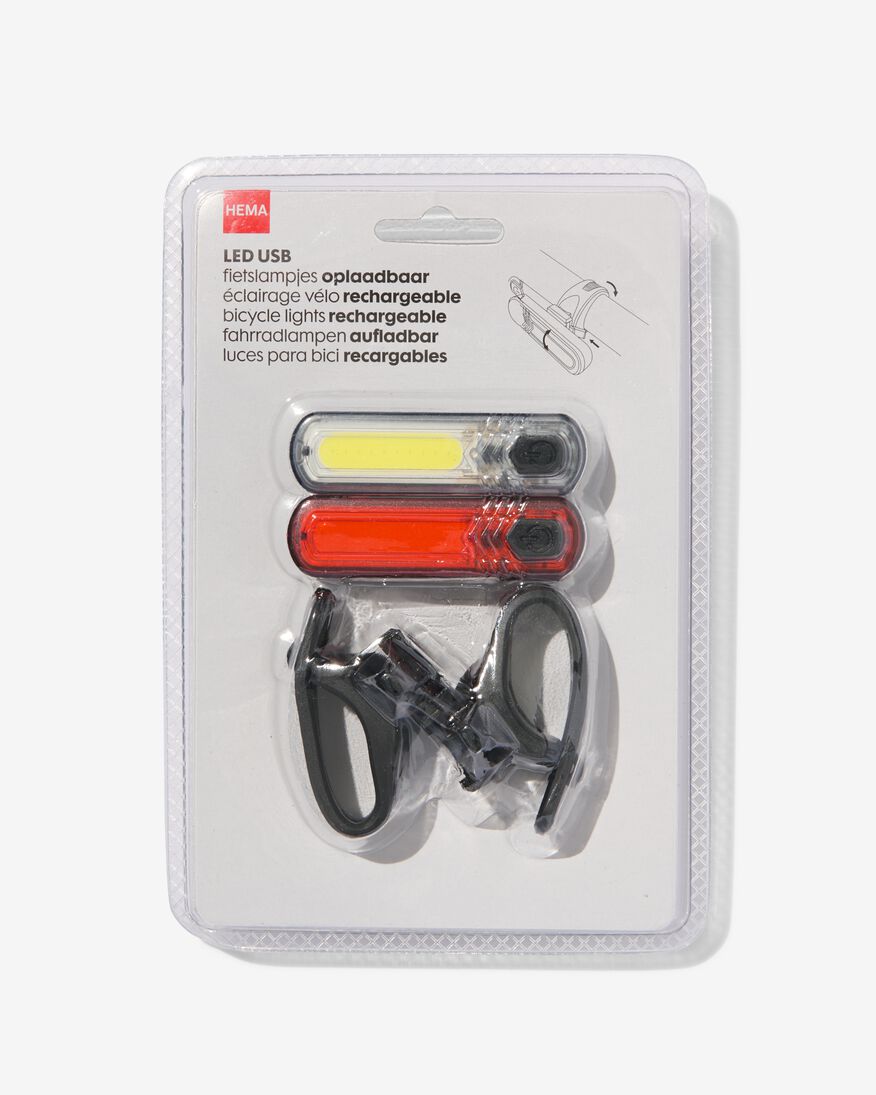 Wat mensen betreft dichtbij Onschuld fietslampjes oplaadbaar LED USB - 2 stuks - HEMA