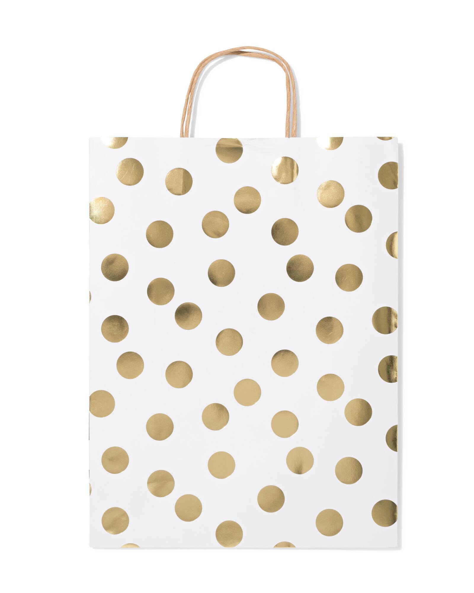 sac cadeau XL 45x28cm pois - 14700194 - HEMA