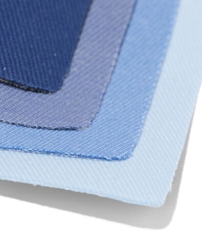 Reparaturstoff 19 &times; 12 cm, Denim, blau &ndash; 4 St&uuml;ck - 1400319 - HEMA
