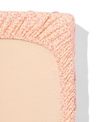drap-housse pour lit b&eacute;b&eacute; 60x120cm fleurs - 33302660 - HEMA