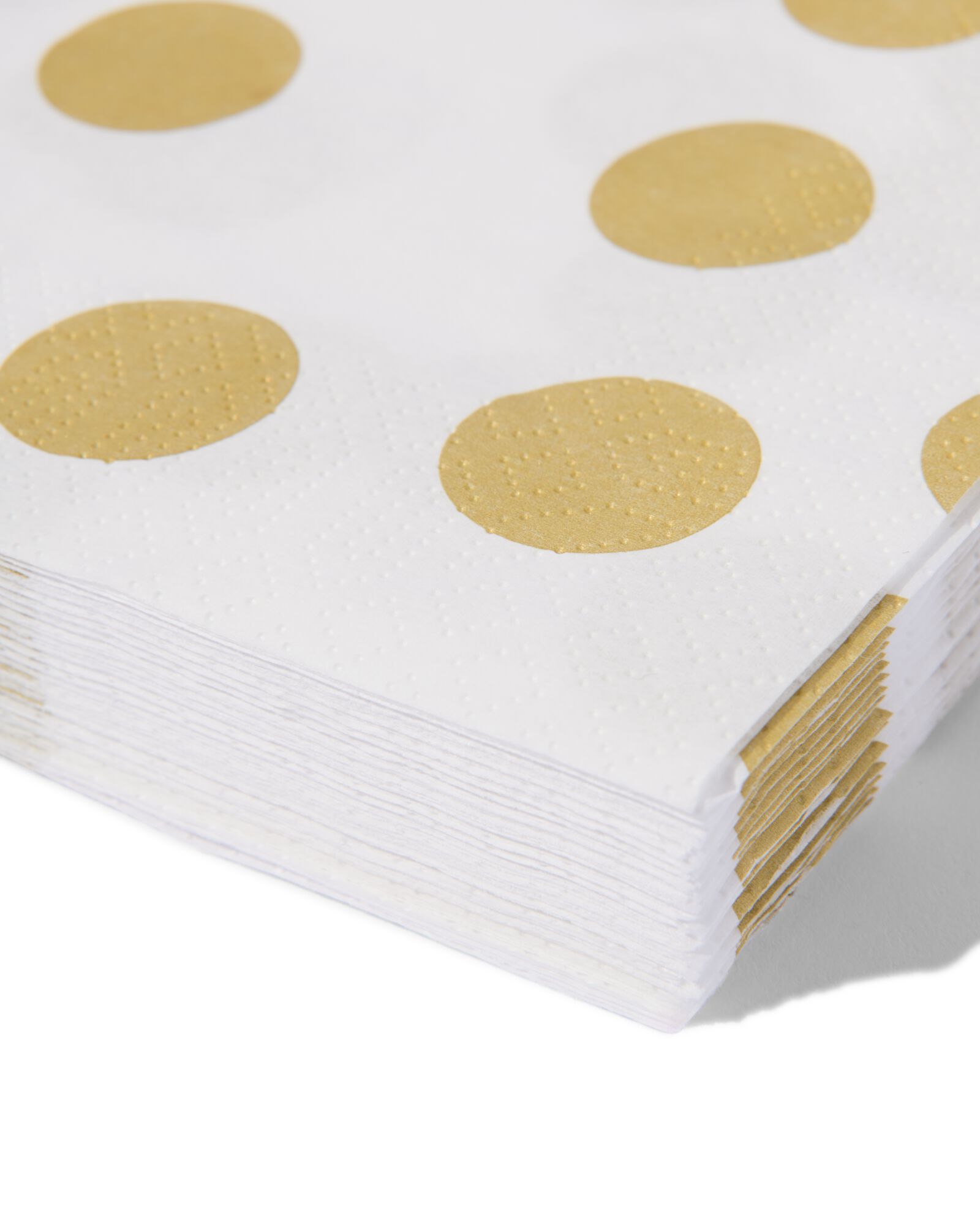 Servietten Goldener Punkt 20 St&uuml;ck  - 14250199 - HEMA