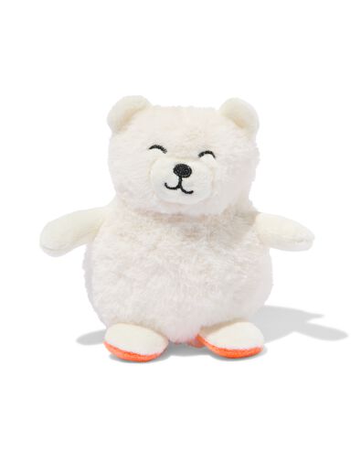 peluche r&eacute;versible 16 cm pingouin ours polaire - 61100516 - HEMA