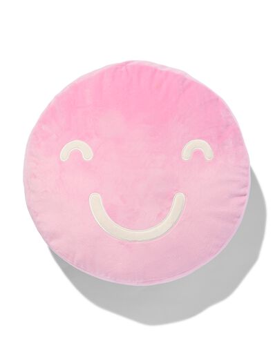 kussen pluche gezichtje - 61130138 - HEMA
