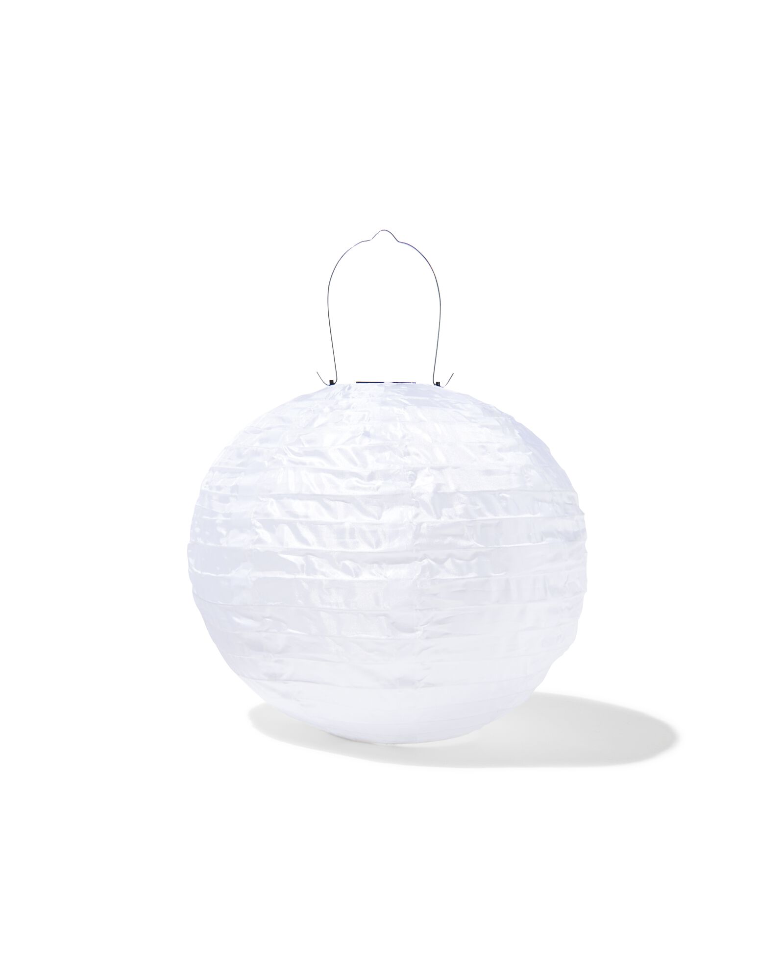 Solar-Gartenlaterne, &Oslash; 28 cm, wei&szlig; - 41810285 - HEMA