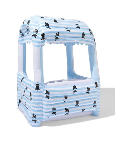 Takkie und Siepie aufblasbares Spielhaus 95 &times; 110 &times; 150 cm - 15800054 - HEMA