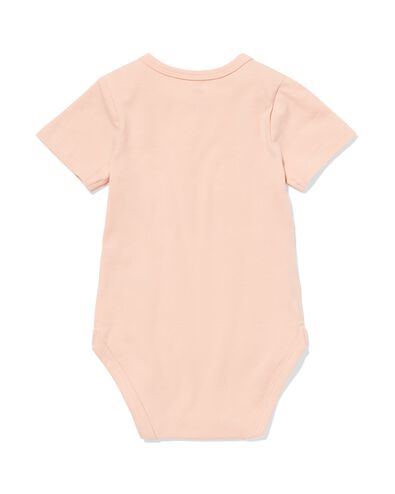 baby meegroei body roze roze - 33300360PINK - HEMA