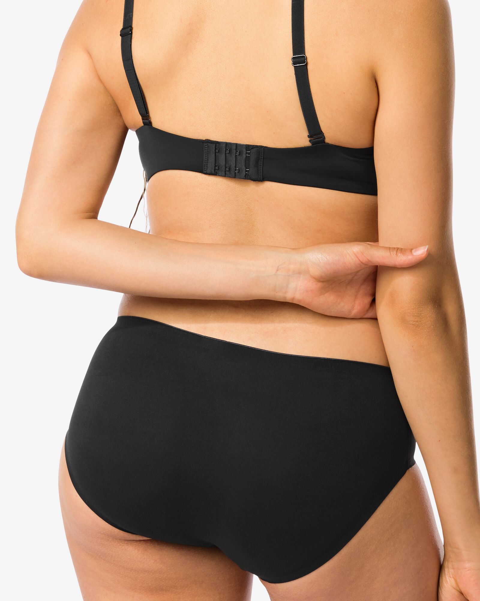 Damen Hipster Second Skin schwarz - 1000001908 - HEMA