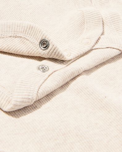 Bodys aus Ripp-Baumwolle mit Stretch &ndash; 3 St&uuml;ck rosa - 33347440PINK - HEMA