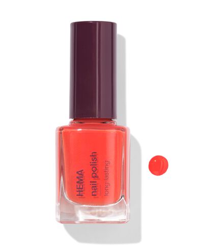 vernis &agrave; ongles longue dur&eacute;e 206 royal orange - 11240962 - HEMA