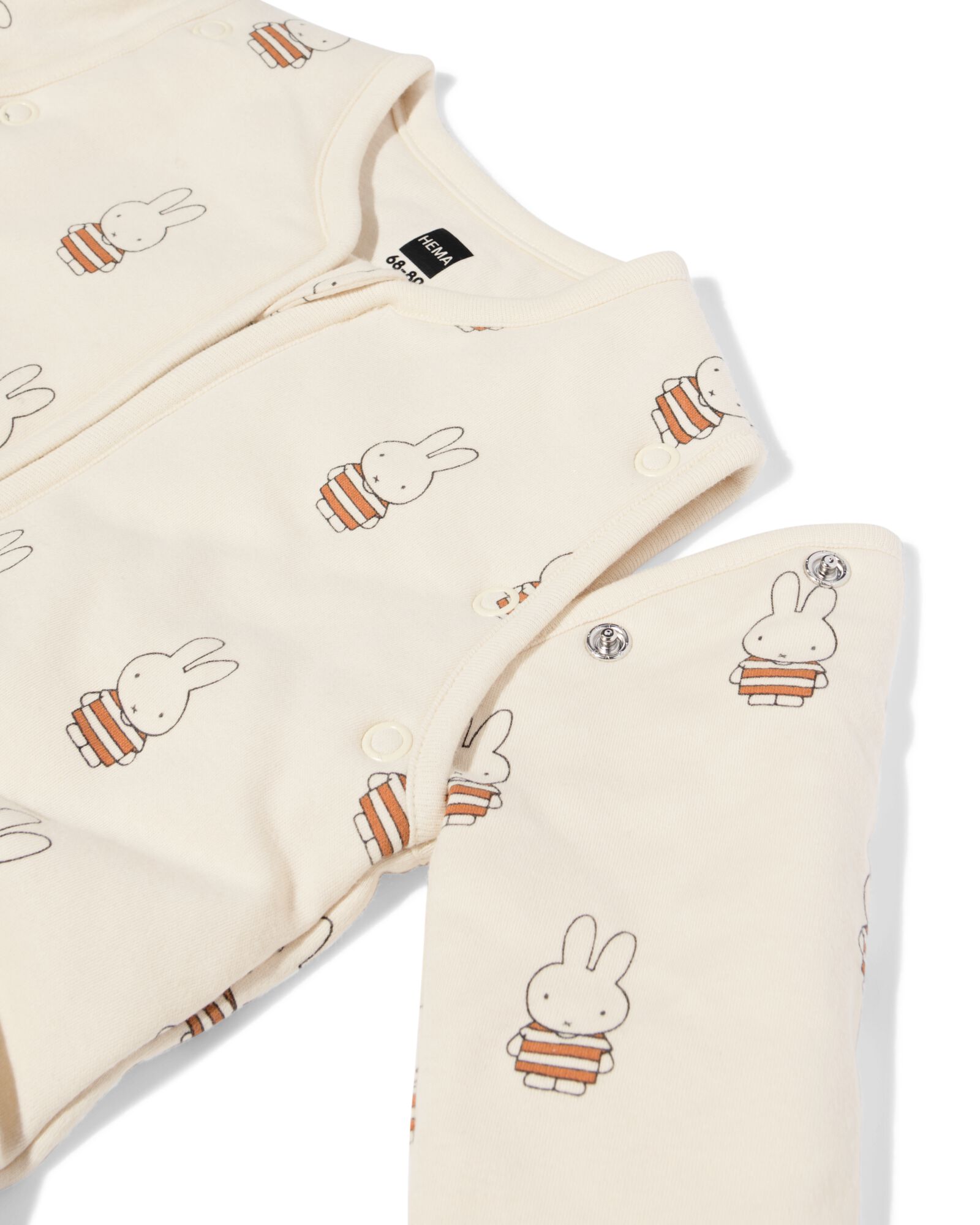 gigoteuse avec manches amovibles coton tog 3,0 Miffy blanc cass&eacute; blanc cass&eacute; - 33366850OFFWHITE - HEMA